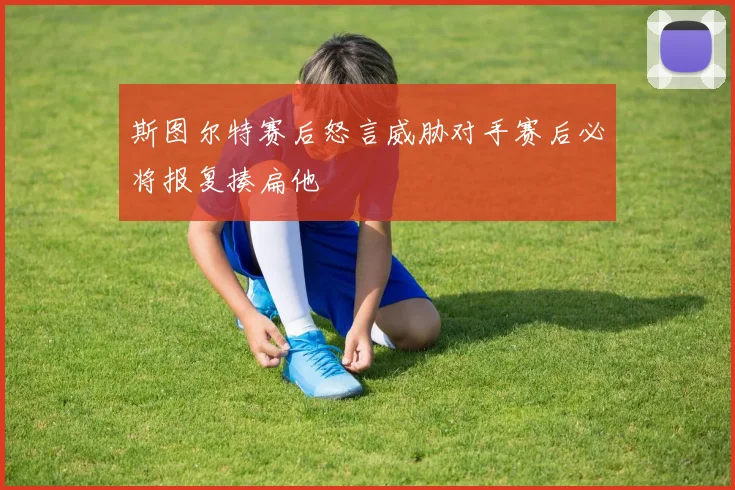 斯图尔特赛后怒言威胁对手赛后必将报复揍扁他